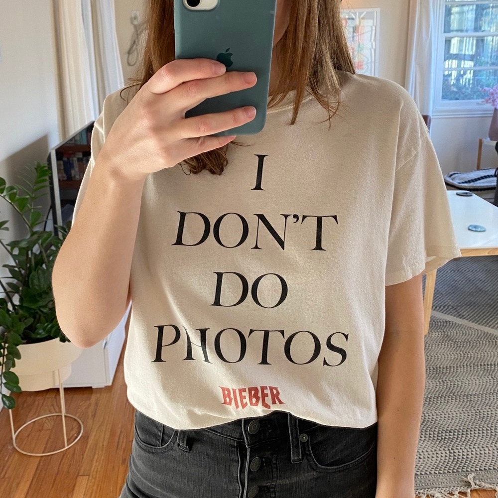 I Don't Do Photos - Justin Bieber Purpose Tee